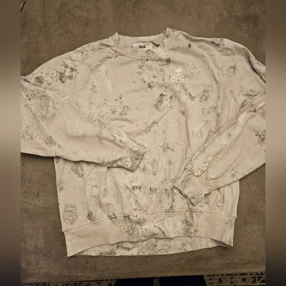 Soulcycle Tie Dye Crewneck Sweater
